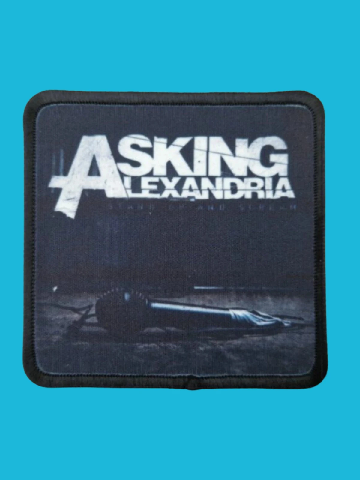 Patch Asking Alexandria - Stand Up and Scream - Imprimé - Carré de 7,5 x 7,5 centimètres